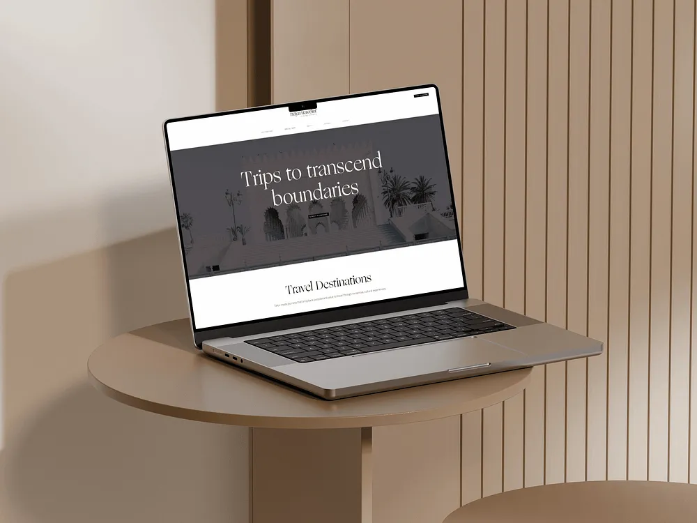 Bespoke Luxury Travel. Editorial website case study.